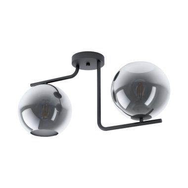 EGLO 98514 Mennyezeti lámpa E27 2x28W fekete Marojales