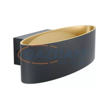EGLO 98542 LED fali lámpa 10W fekete/arany Maccacari