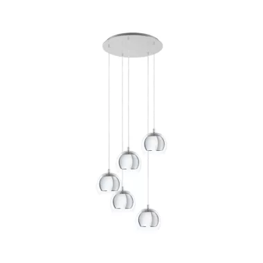 EGLO 98596 Függeszték E27 5x28W króm Rocamar1