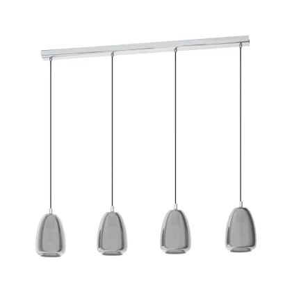 EGLO 98616 Függeszték E27 4x40W króm Alobrase