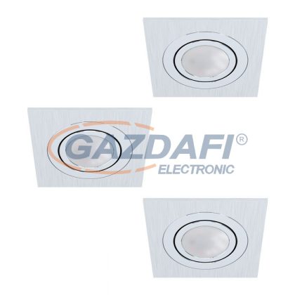 EGLO 98637 LEDbeépíthetőGU10 3x5Wcsiszalu állíthatóAreitio EGLO 98637 LEDbeépíthetőGU10 3x5Wcsiszalu állíthatóAreitio