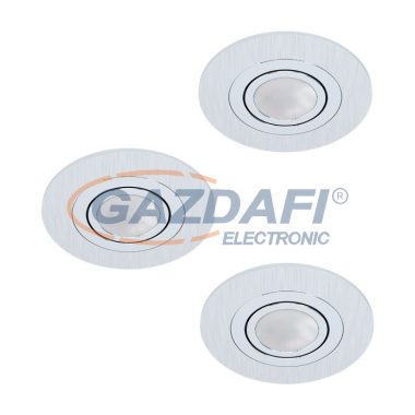 EGLO 98639 LEDbeépíthetőGU10 3x5Wcsiszalu állíthatóAreitio