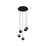EGLO 98683 LED függeszték GU10 5x5W fekete/fehérPerpigo