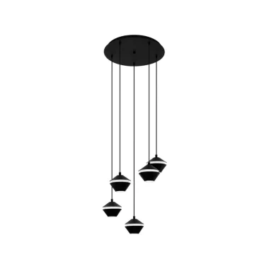 EGLO 98683 LED függeszték GU10 5x5W fekete/fehérPerpigo