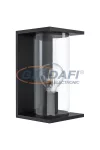EGLO 98713 kültéri fali lámpa E27 1x40W IP54 fekete/átlátszó Cascinetta