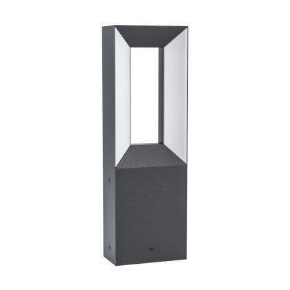 EGLO 98727 LED kült álló fekete/fehér 34cm IP44 Riforano