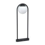   EGLO 98733 kültéri állólámpa E27 1x28W 85cm fekete/fehér PrataVecchia