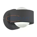   EGLO 98746 LED kültéri fali lámpa 2x3W IP44 antracit Treviolo