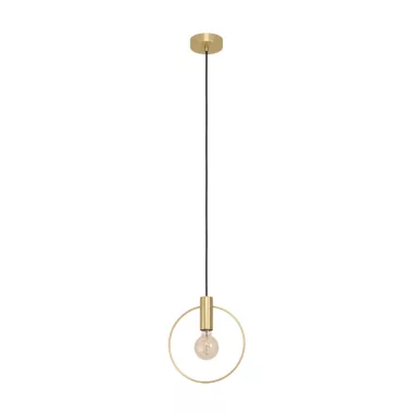 EGLO 98834 Függeszték.E27 1x40W csiszoltréz Manizales