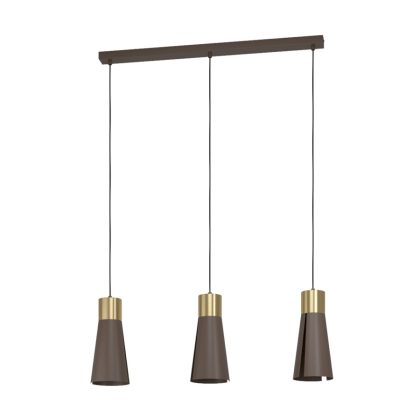 EGLO 98839 LED függeszték GU10 3x4,5W mokka Losalomas