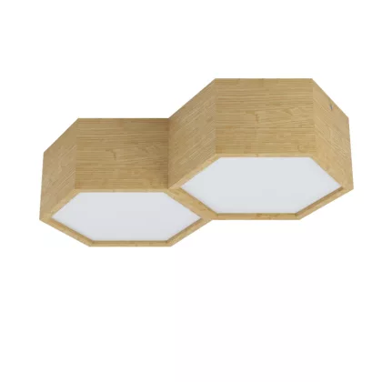 EGLO 98861 mennyezeti lámpa E27 2x9W fa/fehér Mirlas