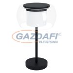   EGLO 99024 LED-BLE-RGB asztali 15Wfekete/átlátszó Briaglia-C
