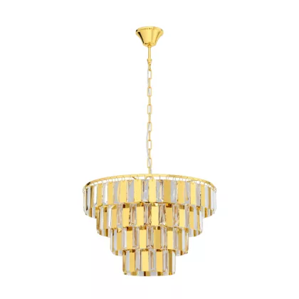 EGLO 99097 Függeszték E14 7x40Wréz/kristályErseka