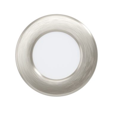 EGLO 99136 LED beltéri süllyeszthető lámpa 2,7W 8, 6cm 3000K nikkel Fueva5