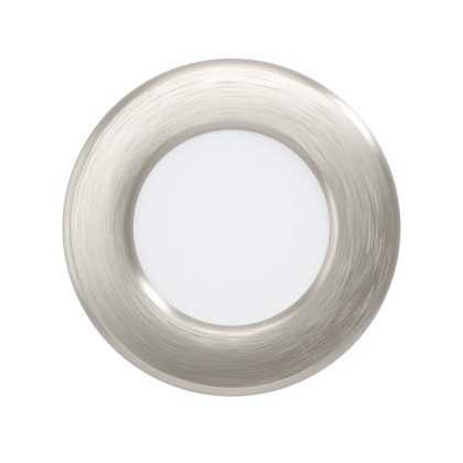   EGLO 99136 LED beltéri süllyeszthető lámpa 2,7W 8, 6cm 3000K nikkel Fueva5