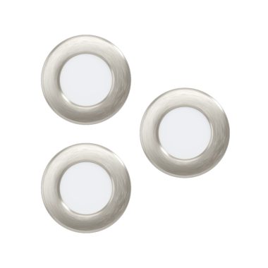 EGLO 99141 LED beltéri süllyeszthető lámpa 3x2,7W 8, 6cm3000K nikkel Fueva5