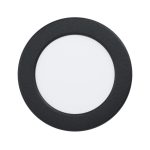   EGLO 99143 LED beltéri süllyeszthető lámpa 5, 4W 11, 7cm 3000K fekete Fueva5