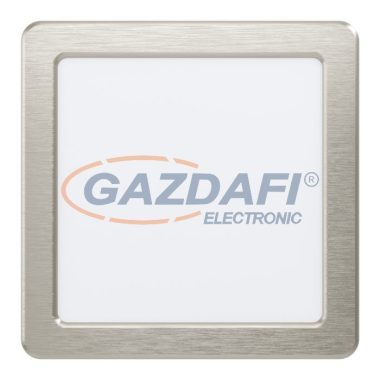 EGLO 99184 LED beltéri süllyeszthető lámpa 16, 6x16, 6cm 4000K nikkel Fueva5