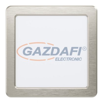   EGLO 99184 LED beltéri süllyeszthető lámpa 16, 6x16, 6cm 4000K nikkel Fueva5