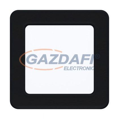   EGLO 99187 LED beltéri süllyeszthető lámpa 11, 7x11, 7cm 4000K fekete Fueva5