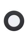 EGLO 99211 LED beltéri süllyeszthető lámpa 2,7W 8, 6cm 3000K fekete IP44 Fueva5