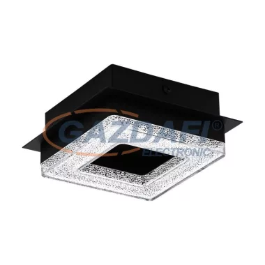 EGLO 99324 LEDfali/mennyezeti 4W400Lmfekete/kristFradelo1
