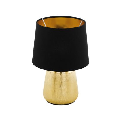 EGLO 99331 Asztali E14 40W arany/fekete Manalba1