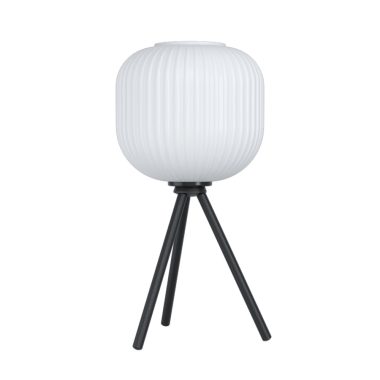 EGLO 99369 Asztali E27 1x40W fekete/fehér Mantunalle