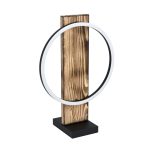 EGLO 99457 LED asztali 11W fekete/fa Boyal