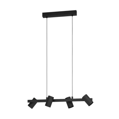 EGLO 99463 Függeszték E14 4x25W fekete Gatuela1