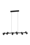 EGLO 99464 Függeszték E14 6x25W fekete Gatuela1