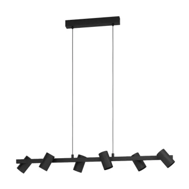 EGLO 99464 Függeszték E14 6x25W fekete Gatuela1