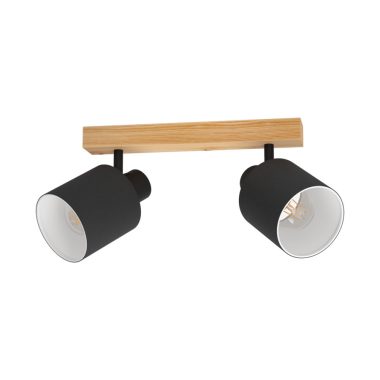 EGLO 99489 Fali/ mennyezeti lámpa E27 2x10W fa/feketeBatallas