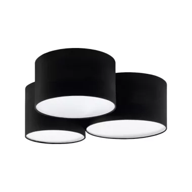 EGLO 99508 mennyezeti lámpa E27 3x60W fek/feh Patore2