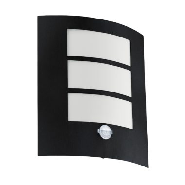 EGLO 99568 Kültéri fali E27 40W fekete szenz City