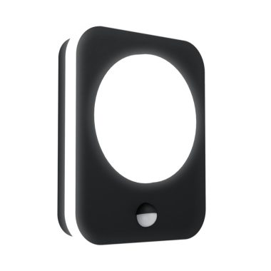 EGLO 99584 LEDkültéri fali 9Wfekete/fehér IP44 szenzMadriz