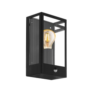 EGLO 99587 Kültéri fali E27 60Wfekete szenzor Alamonte