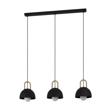 EGLO 99694 FüggesztékE27 3x40W fek/csiszréz Calmanera