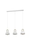 EGLO 99696 Függeszték E27 3x40W feh/csiszréz Calmanera