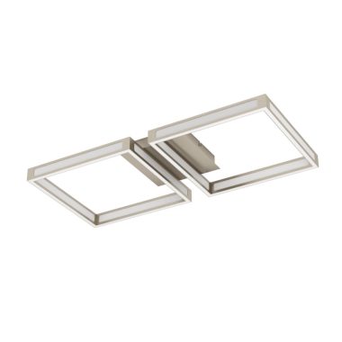EGLO 99785 LED mennyezeti lámpa 24W 65x30cm nikk/fh Altaflor