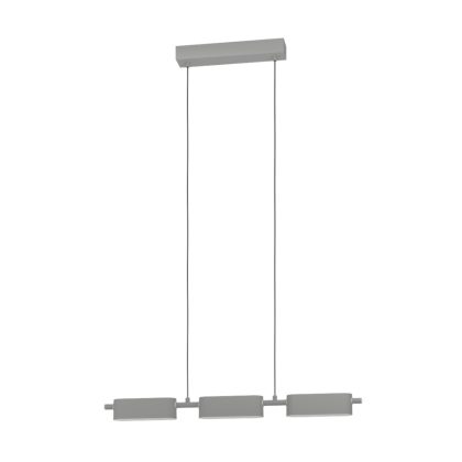 EGLO 99819 LED függeszték 3x6,5W 3000K ezüst/fh Rovira