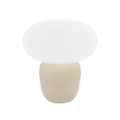 EGLO 99824 Asztali E27 1x40W barna/opál Cahuama