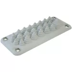   TRACON EKBV-04 Elosztószekrény kábelbevezető, gumi, 25db kábelhez 222x92mm; IP55