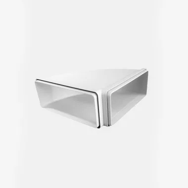 ELICA 1053R Elica - Lapos csatorna sarok - vízszintes 90° 220x90 mm