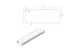ELICA KIT0120991 Elica - Lapos csatorna 222X89 mm, hossz: 1000 mm ELICA KIT0120991 Elica - Lapos csatorna 222X89 mm, hossz: 1000 mm