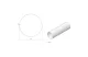 ELICA KIT0120996 Elica - Légtechnikai cső ø150 mm, hossz: 500 mm