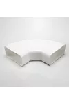ELICA KIT0121004 Elica - Lapos csatorna sarok - vízszintes 227x94 mm