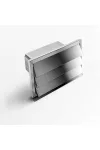 ELICA KIT0121009 Elica - Gravitációs zsalu csatornához inox 290x160 mm, belső méret: 216x82 mm