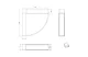 ELICA KIT0121016 Elica - Lapos csatorna sarok 90° vízszintes 218x55 mm ELICA KIT0121016 Elica - Lapos csatorna sarok 90° vízszintes 218x55 mm