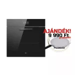   ELICA PRF0191770A_PIZZA - Beépíthető sütő VIRTUS MULTI 60 TFT BL + Ajándék Pizzaszett
